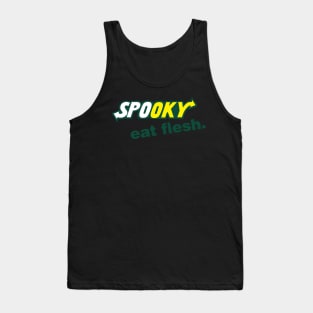 Spooky Eat Flesh Tank Top